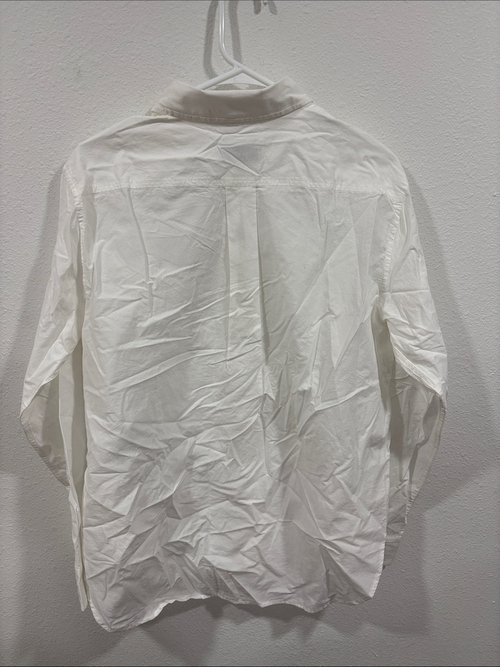 Buck Mason Women’s White Mainstay Cotton Button Down Shirt NWT $148 Medium - Picture 4 of 9